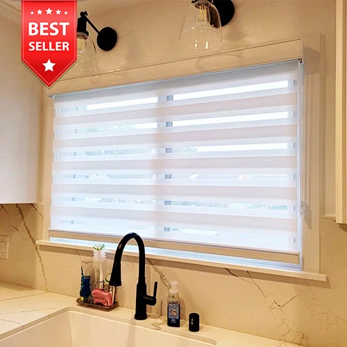 Sheer Light Filtering Shades Zebra Elegance 