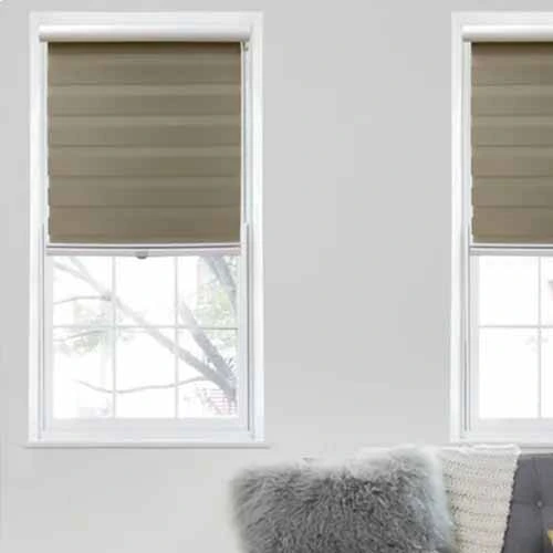 Zebra Light Filtering Roller Shades 