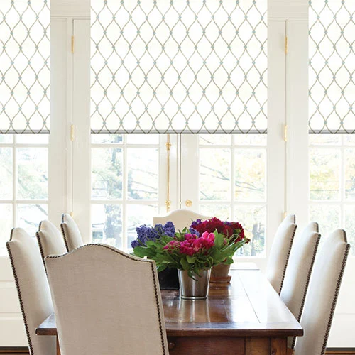  Flat Roman Shades - Exquisite